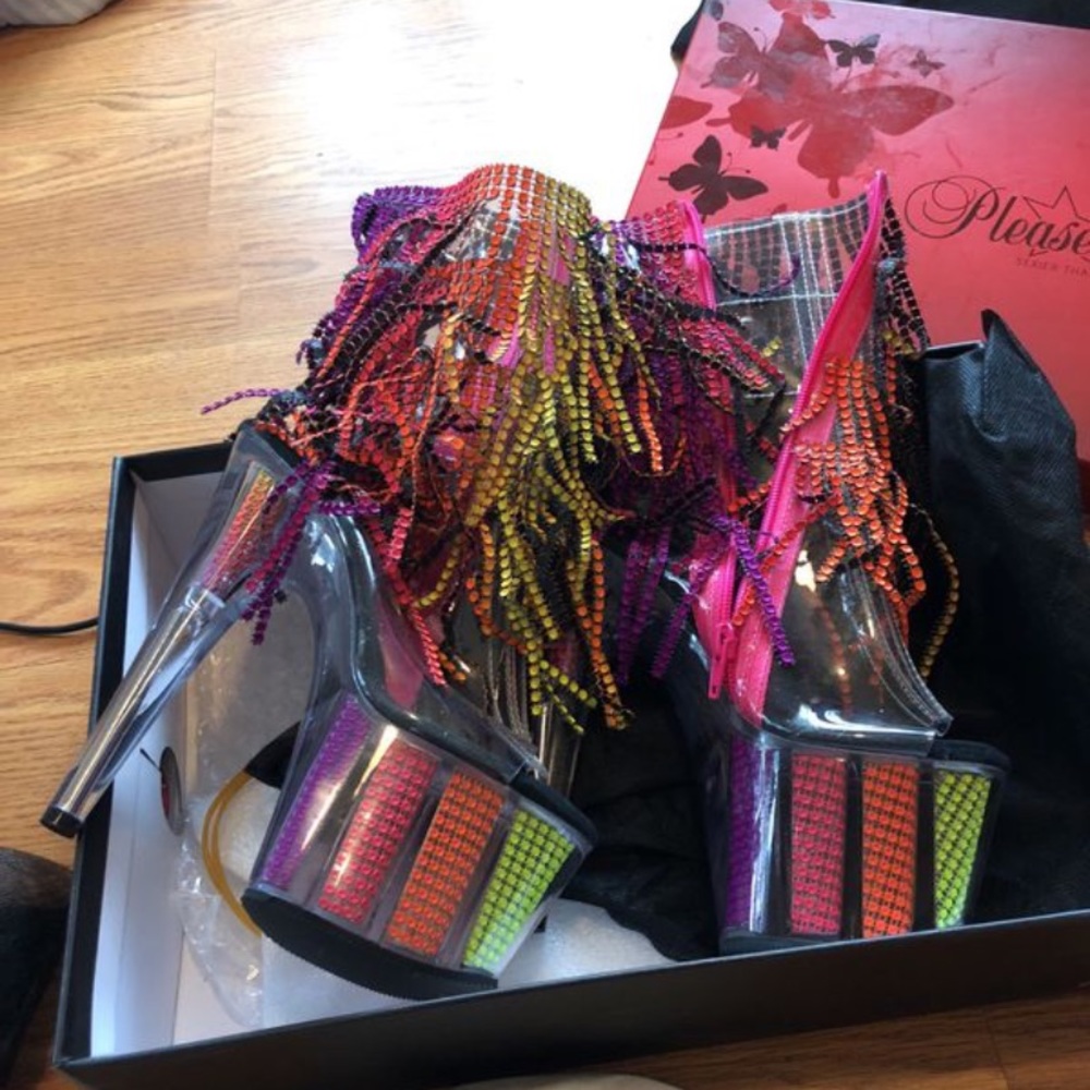 Original “Pleaser” brand Exotic dancer Heel Boots
